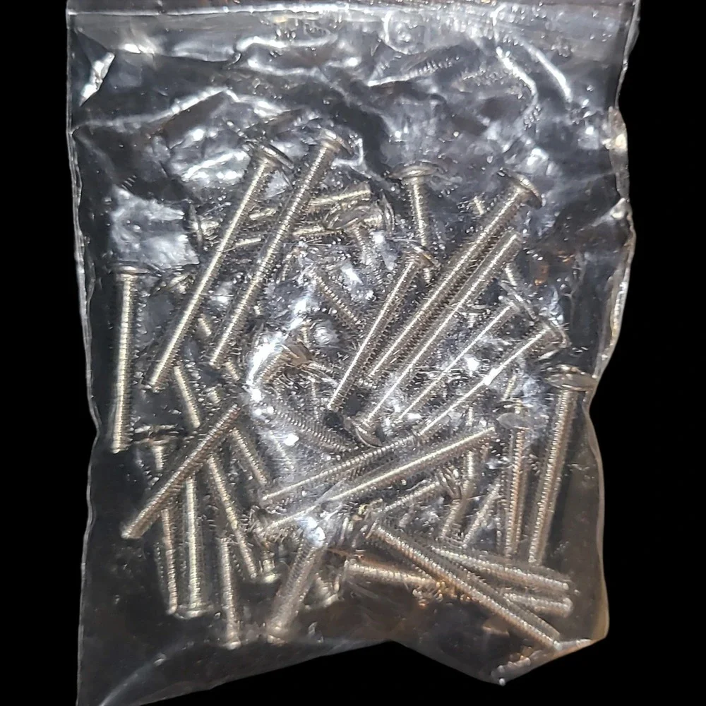 Set of 10 Brass Gold Tone Drawer Pull Handles 3.2
